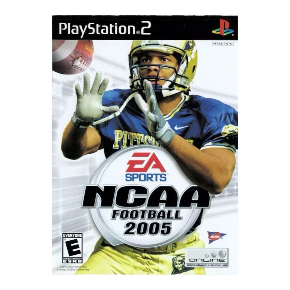 NCAA Football 2005 For Playstation 2 With Case and Manual PS2